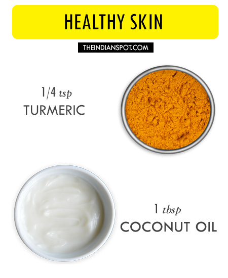 tumeric n coconut mask