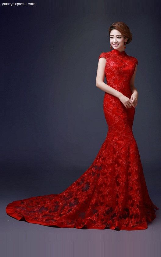 wedding-dresses - 15 of the Most Beautiful Wedding Gowns That Aren't White