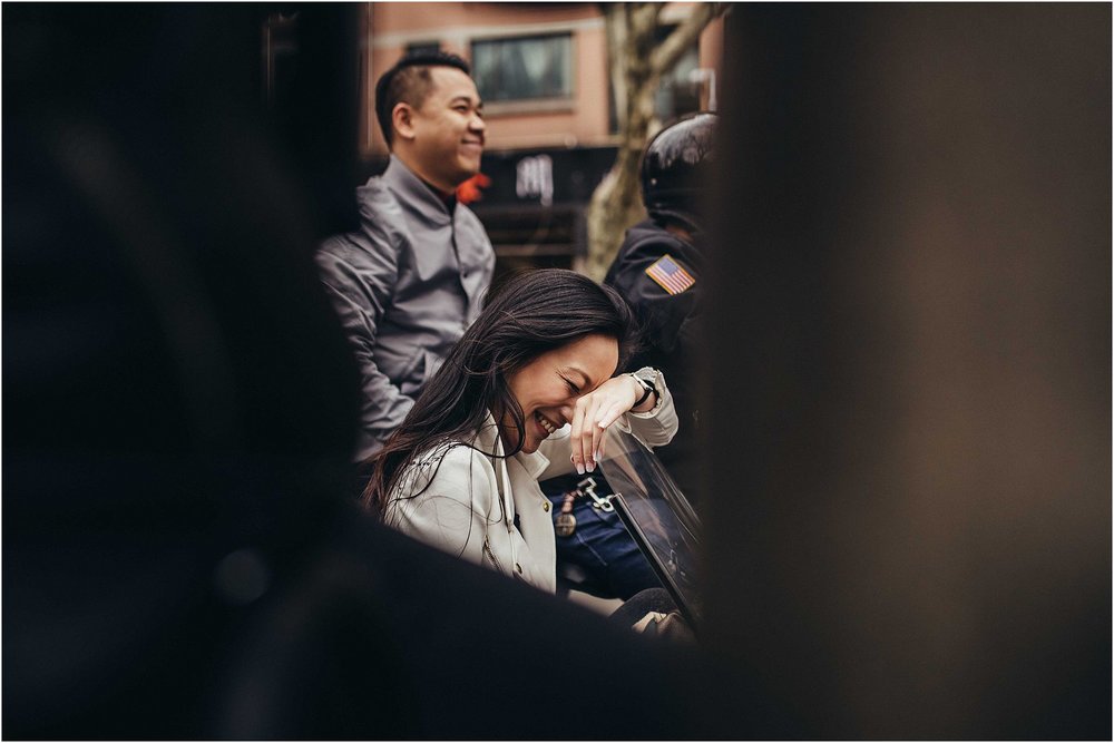 engagement - Gigi & Tommy Shanghai Street Wedding Portrait