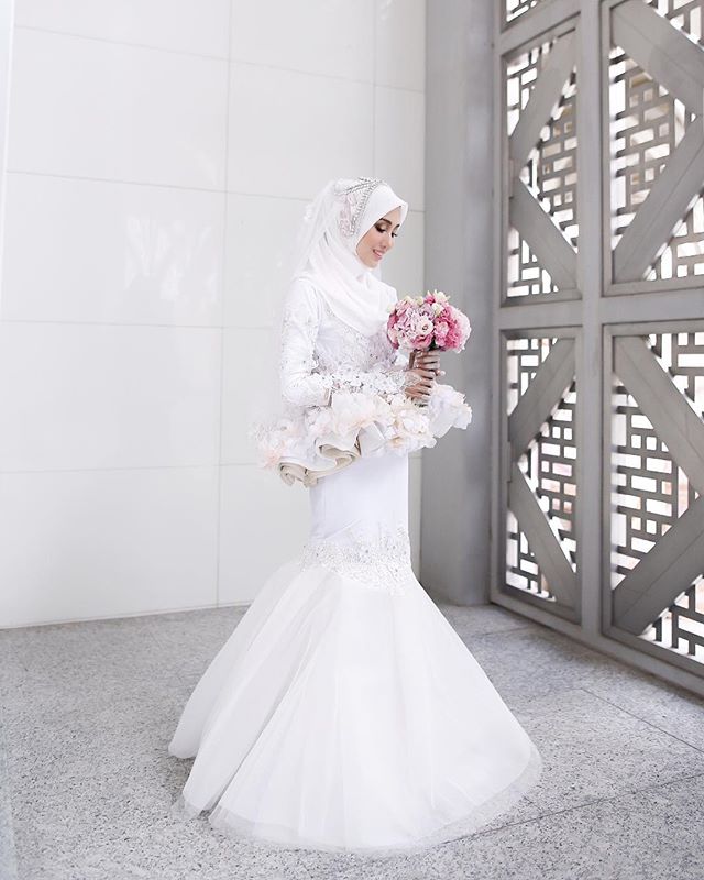 wedding, malaysia, celebrity - Hanis Arif &amp; Irshad Razali wed in Beautiful Pastel Wedding