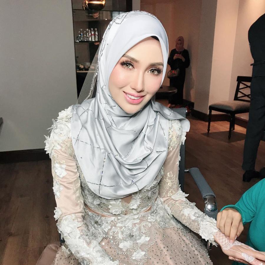 wedding, malaysia, celebrity - Hanis Arif &amp; Irshad Razali wed in Beautiful Pastel Wedding