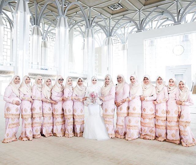 wedding, malaysia, celebrity - Hanis Arif &amp; Irshad Razali wed in Beautiful Pastel Wedding