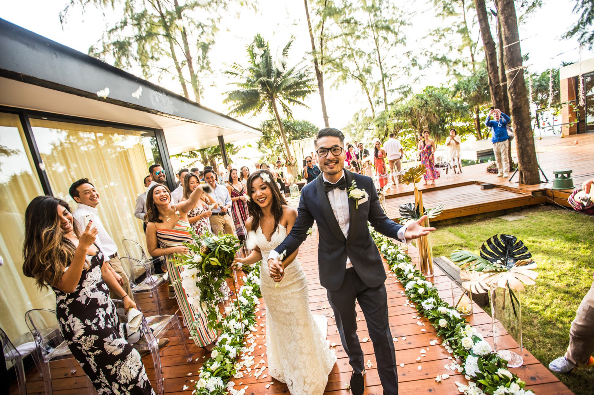 ideas, wedding, thailand, phuket, be-inspired - Austin and Vickie's Pretty Phuket Wedding By The Beach
