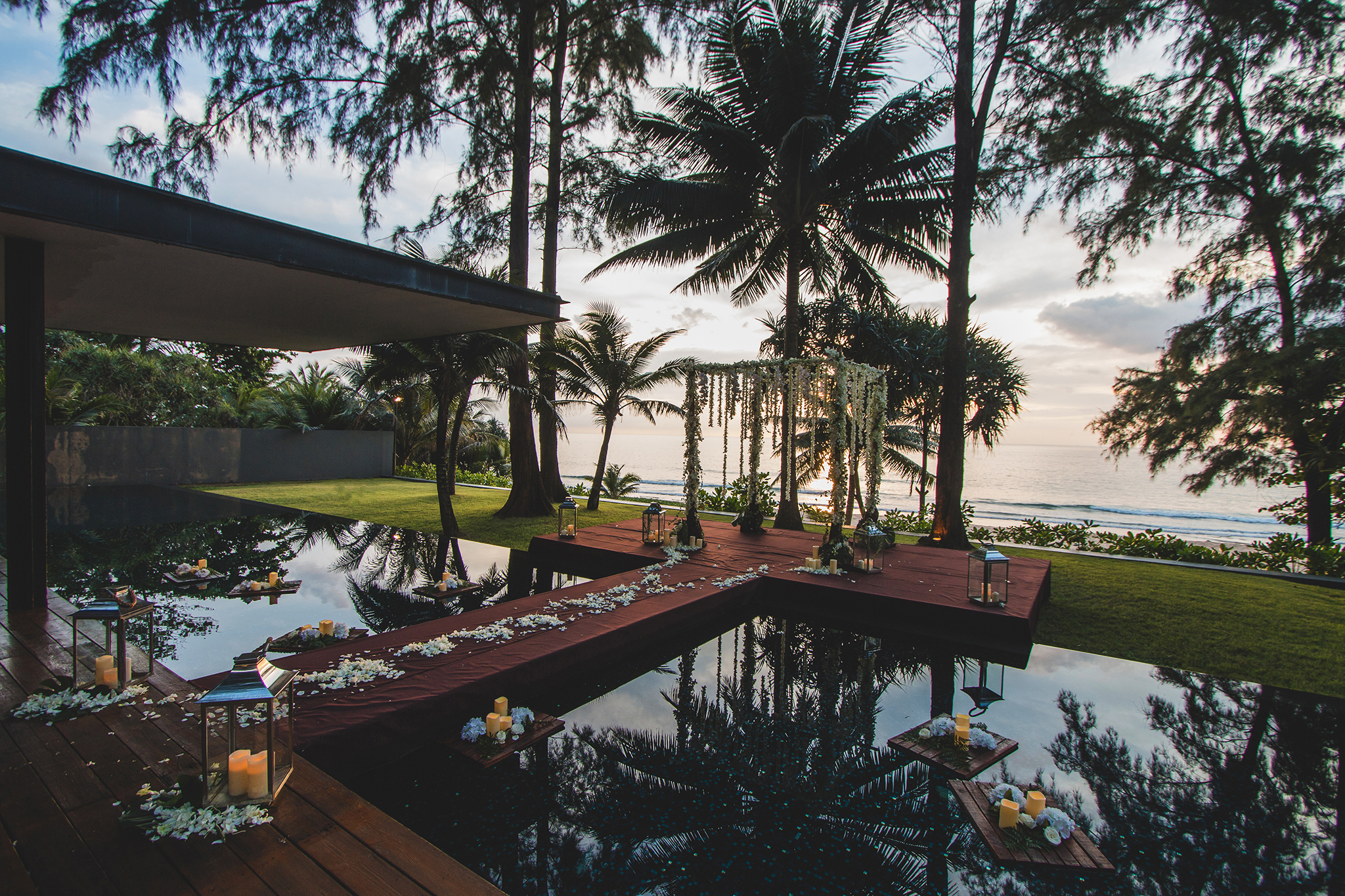 ideas, wedding, thailand, phuket, be-inspired - Austin and Vickie's Pretty Phuket Wedding By The Beach