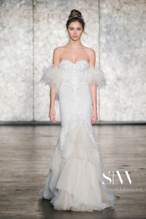 wedding-dresses, style-fashion, lookbook - INBAL DROR Fall/Winter 2018 Bridal Collection—New York Fashion Week