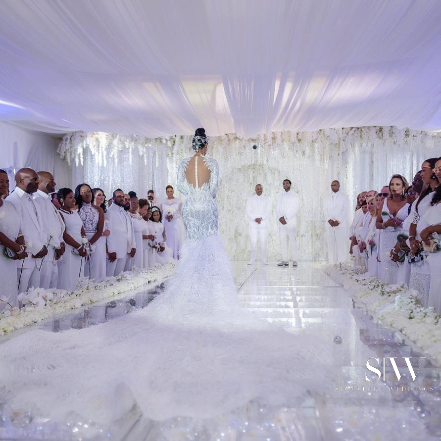 global-wedding, celebrity - Gucci Mane and Keyshia Kaoir's Lavish $2 Million Wedding is Simply Stunning