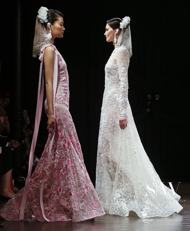 wedding-dresses, style-fashion, lookbook - NAEEM KHAN Fall 2018 Bridal Collection—New York Fashion Week