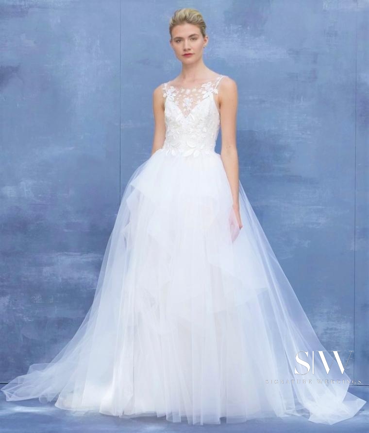 wedding-dresses, style-fashion, lookbook - AMSALE Fall 2018 Wedding Dress Collection—New York Fashion Week