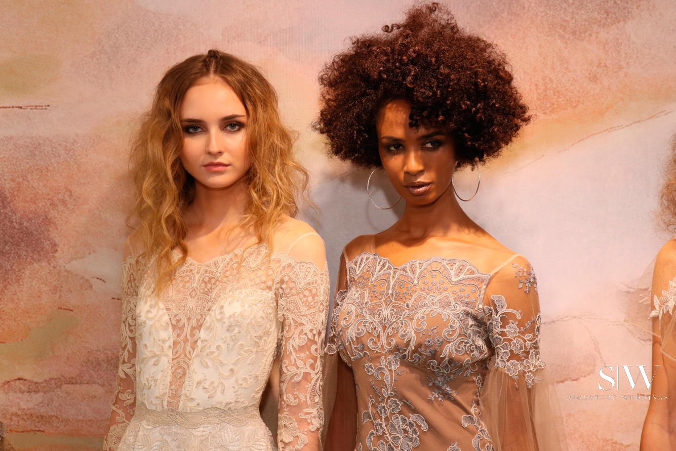 CLAIRE PETTIBONE Fall 2018 Bridal Collection New York Fashion Week