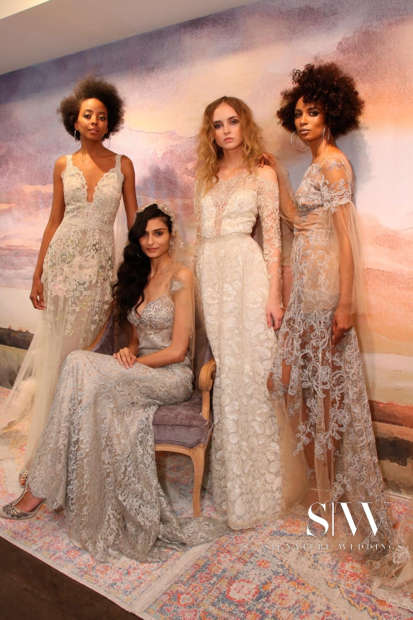 wedding-dresses, style-fashion, lookbook - CLAIRE PETTIBONE Fall 2018 Bridal Collection—New York Fashion Week