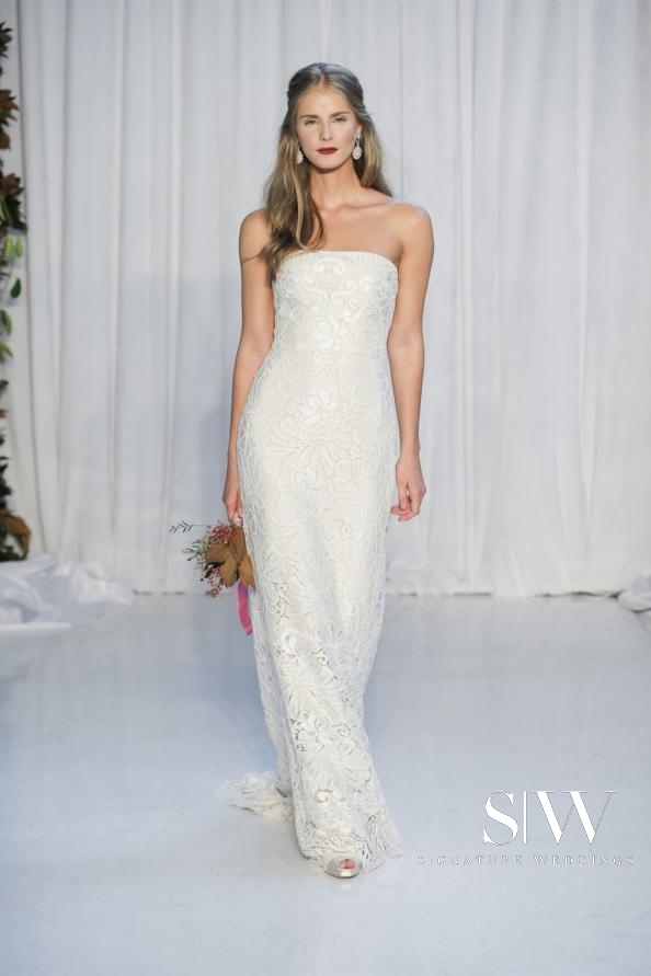 wedding-dresses, style-fashion, lookbook - ANNE BARGE Fall 2018 Bridal Collection—New York Fashion Week