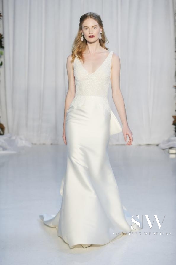 wedding-dresses, style-fashion, lookbook - ANNE BARGE Fall 2018 Bridal Collection—New York Fashion Week