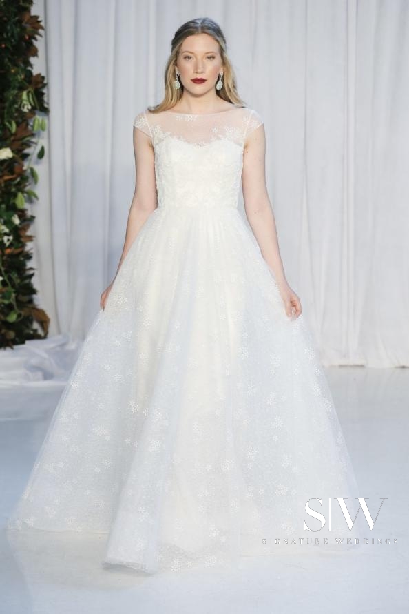 wedding-dresses, style-fashion, lookbook - ANNE BARGE Fall 2018 Bridal Collection—New York Fashion Week