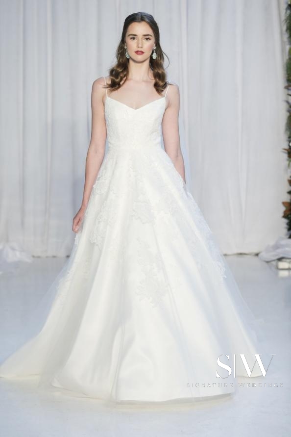 wedding-dresses, style-fashion, lookbook - ANNE BARGE Fall 2018 Bridal Collection—New York Fashion Week