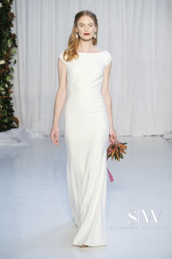 wedding-dresses, style-fashion, lookbook - ANNE BARGE Fall 2018 Bridal Collection—New York Fashion Week