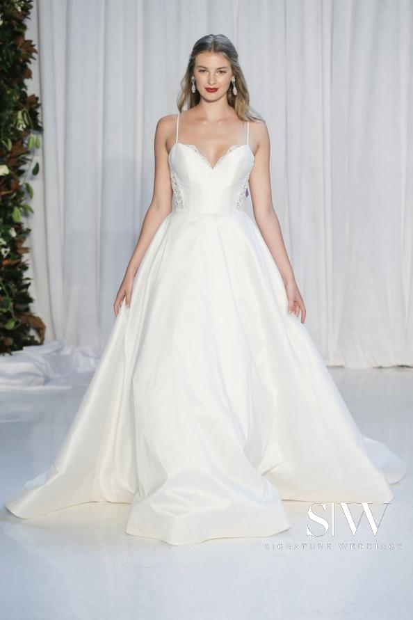 wedding-dresses, style-fashion, lookbook - ANNE BARGE Fall 2018 Bridal Collection—New York Fashion Week