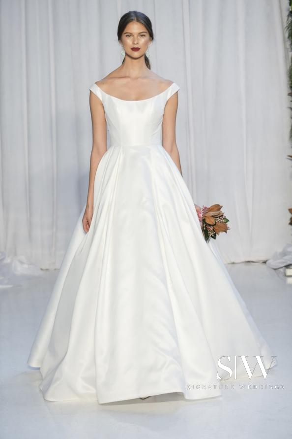 wedding-dresses, style-fashion, lookbook - ANNE BARGE Fall 2018 Bridal Collection—New York Fashion Week