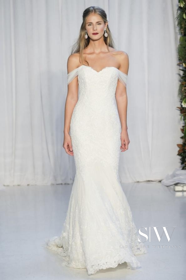 wedding-dresses, style-fashion, lookbook - ANNE BARGE Fall 2018 Bridal Collection—New York Fashion Week