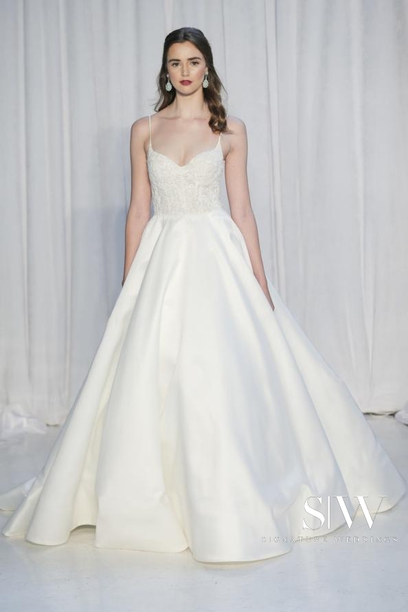 wedding-dresses, style-fashion, lookbook - ANNE BARGE Fall 2018 Bridal Collection—New York Fashion Week