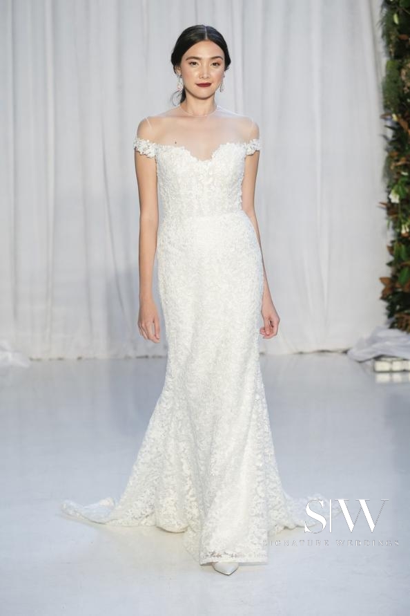 wedding-dresses, style-fashion, lookbook - ANNE BARGE Fall 2018 Bridal Collection—New York Fashion Week