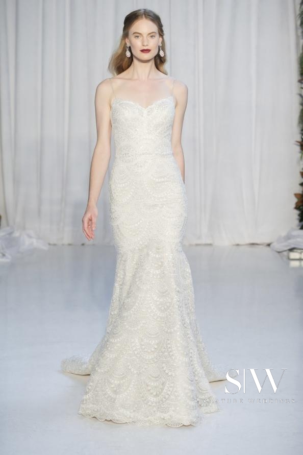 wedding-dresses, style-fashion, lookbook - ANNE BARGE Fall 2018 Bridal Collection—New York Fashion Week