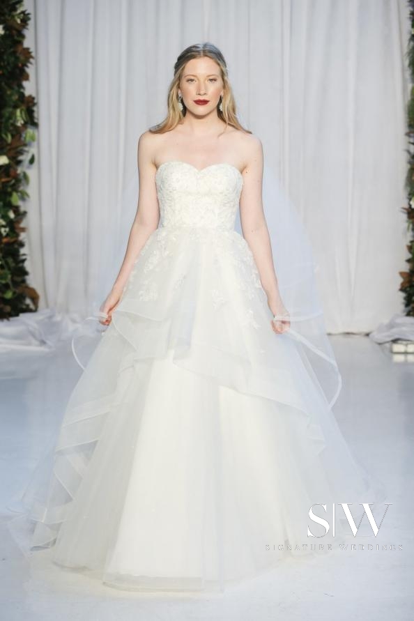 wedding-dresses, style-fashion, lookbook - ANNE BARGE Fall 2018 Bridal Collection—New York Fashion Week