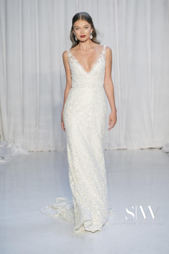 wedding-dresses, style-fashion, lookbook - ANNE BARGE Fall 2018 Bridal Collection—New York Fashion Week