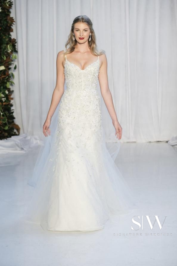 wedding-dresses, style-fashion, lookbook - ANNE BARGE Fall 2018 Bridal Collection—New York Fashion Week