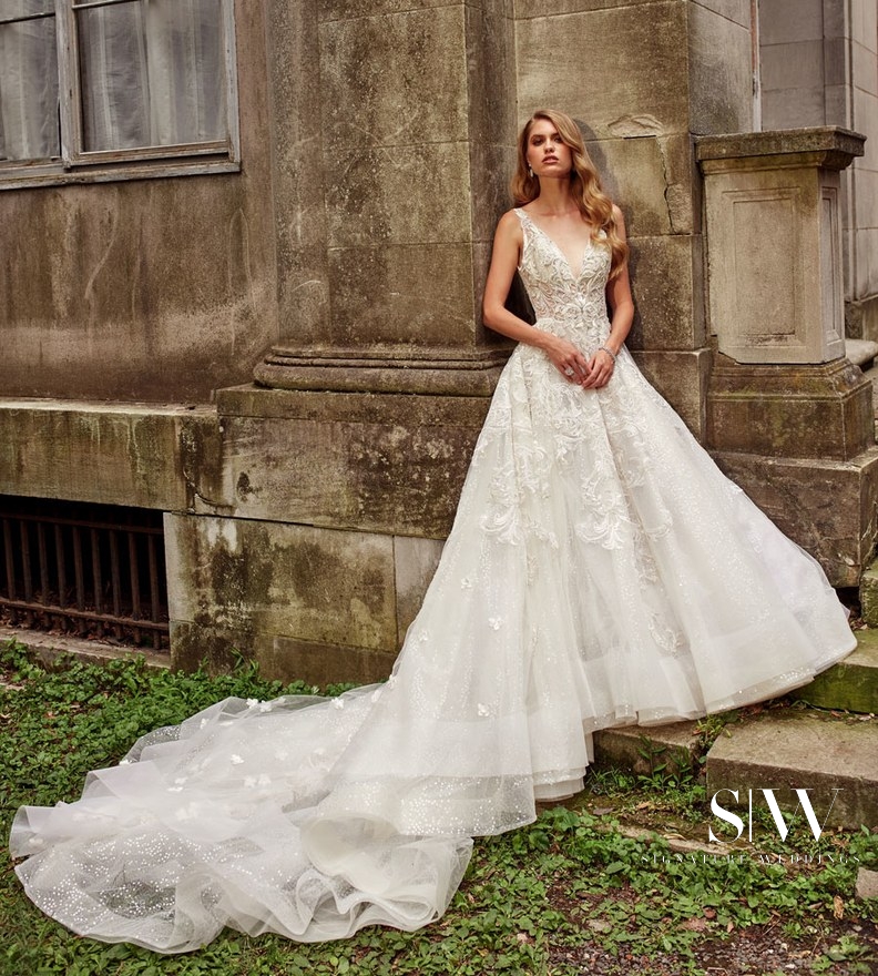 wedding-dresses, style-fashion, lookbook - EVE OF MILADY Fall 2018 Bridal Collection—New York Fashion Week