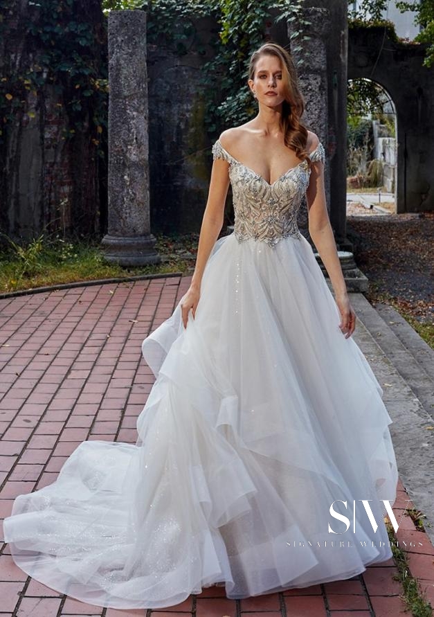 wedding-dresses, style-fashion, lookbook - EVE OF MILADY Fall 2018 Bridal Collection—New York Fashion Week