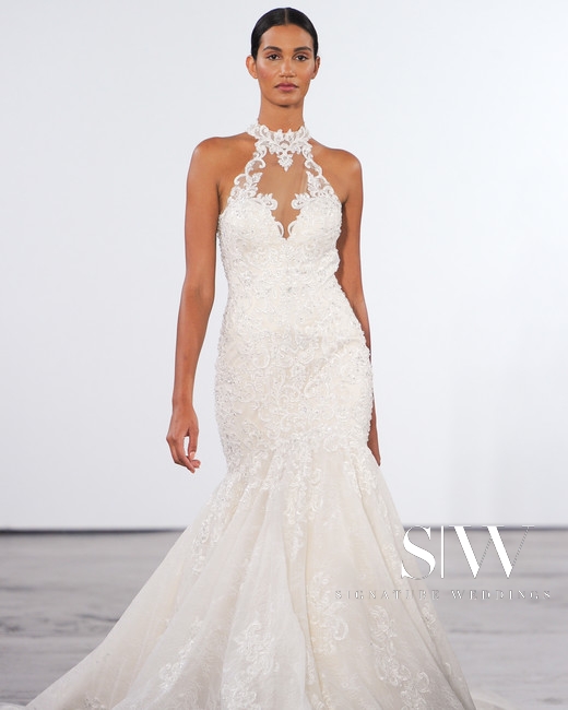 wedding-dresses, style-fashion, lookbook - DENNIS BASSO for KLEINFELD Fall 2018 Bridal Collection—New York Fashion Week