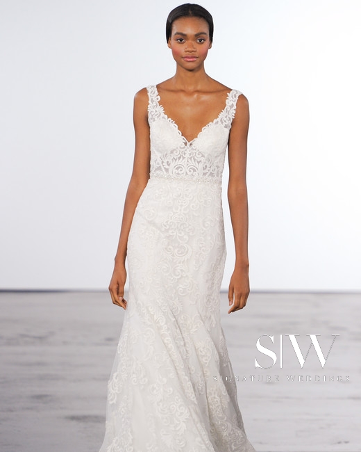 wedding-dresses, style-fashion, lookbook - DENNIS BASSO for KLEINFELD Fall 2018 Bridal Collection—New York Fashion Week