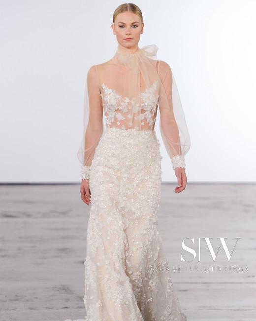 wedding-dresses, style-fashion, lookbook - DENNIS BASSO for KLEINFELD Fall 2018 Bridal Collection—New York Fashion Week