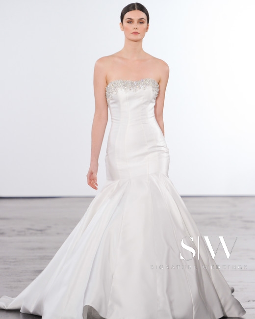 wedding-dresses, style-fashion, lookbook - DENNIS BASSO for KLEINFELD Fall 2018 Bridal Collection—New York Fashion Week