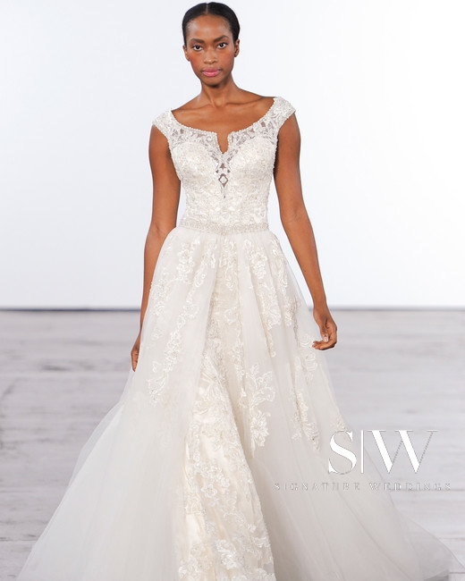 wedding-dresses, style-fashion, lookbook - DENNIS BASSO for KLEINFELD Fall 2018 Bridal Collection—New York Fashion Week