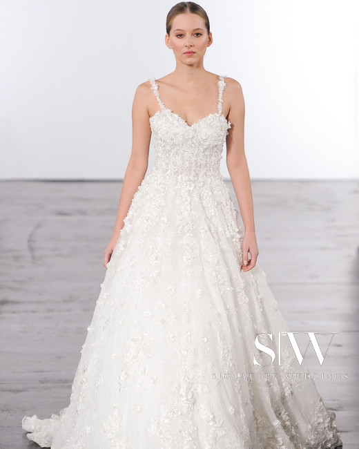 wedding-dresses, style-fashion, lookbook - DENNIS BASSO for KLEINFELD Fall 2018 Bridal Collection—New York Fashion Week