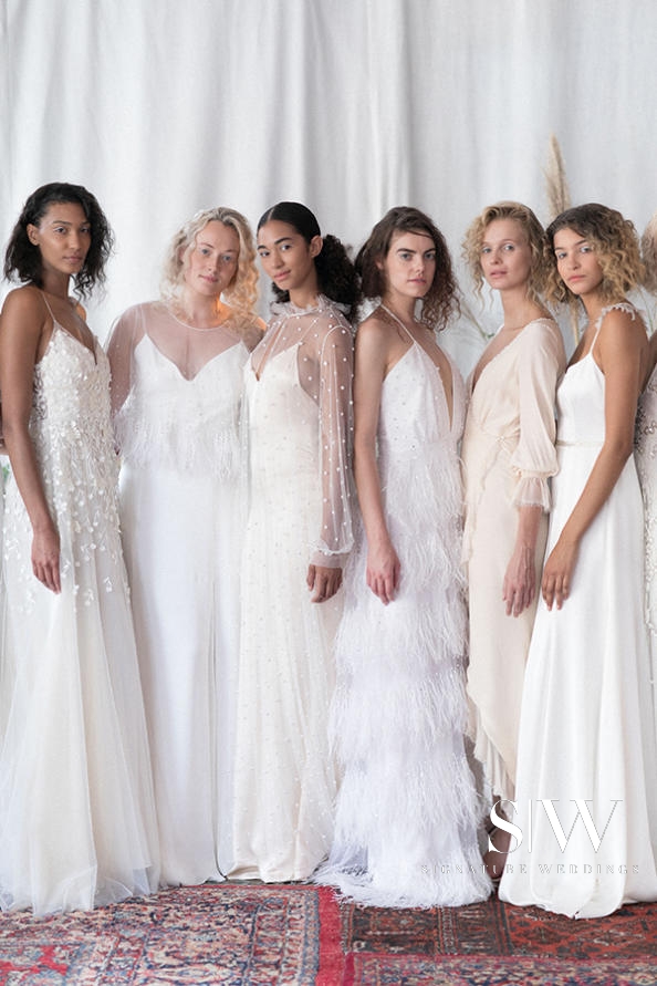 wedding-dresses, style-fashion, lookbook - ALEXANDRA GRECCO Fall 2018 Bridal Collection—New York Fashion Week