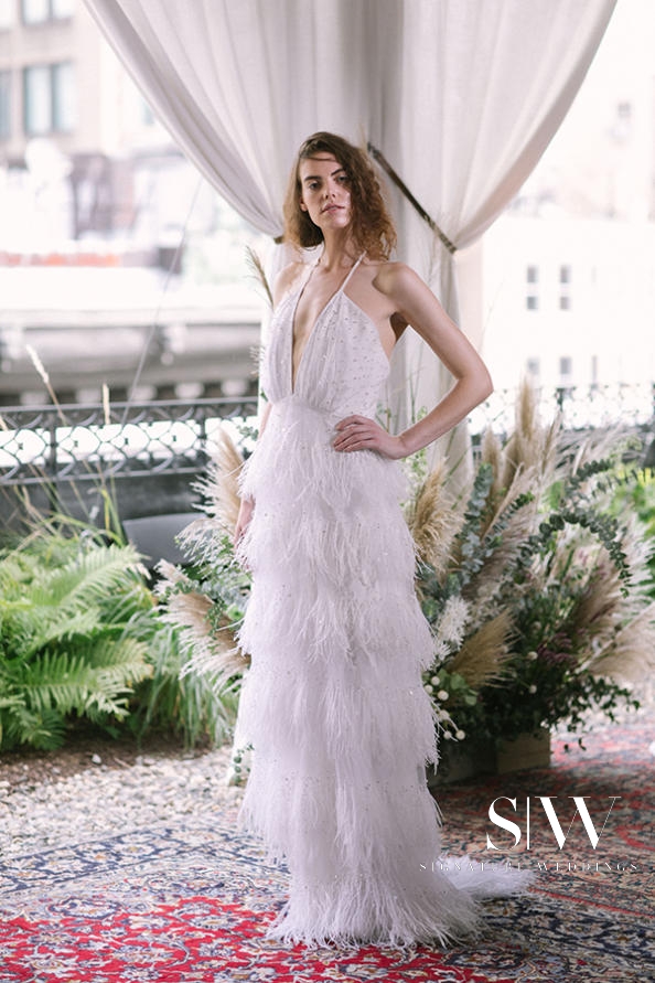 wedding-dresses, style-fashion, lookbook - ALEXANDRA GRECCO Fall 2018 Bridal Collection—New York Fashion Week