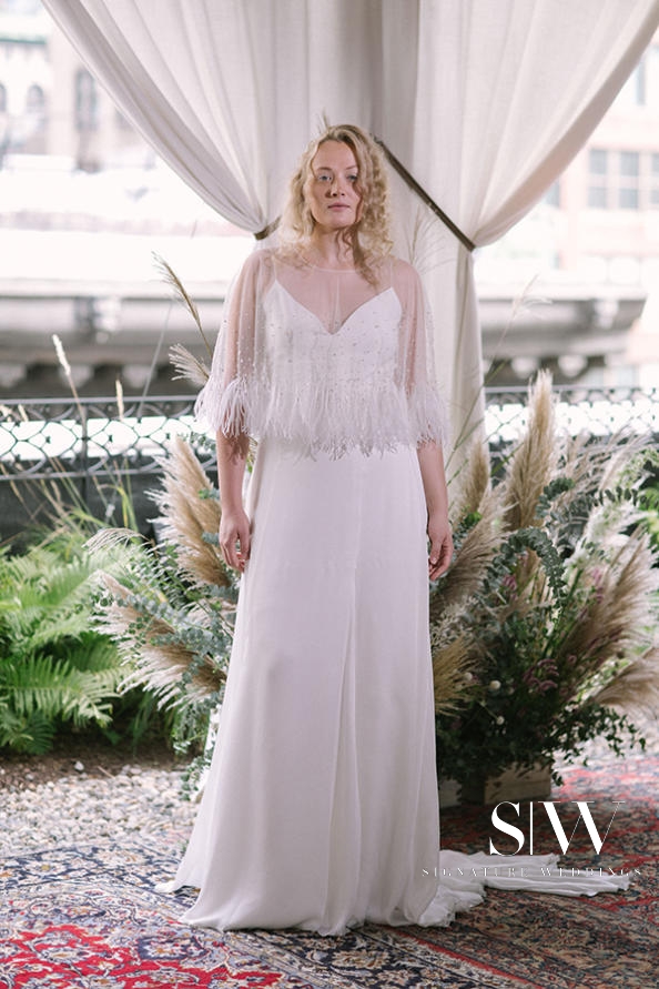 wedding-dresses, style-fashion, lookbook - ALEXANDRA GRECCO Fall 2018 Bridal Collection—New York Fashion Week