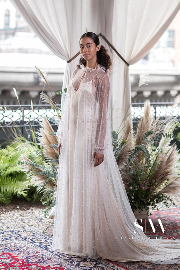 wedding-dresses, style-fashion, lookbook - ALEXANDRA GRECCO Fall 2018 Bridal Collection—New York Fashion Week