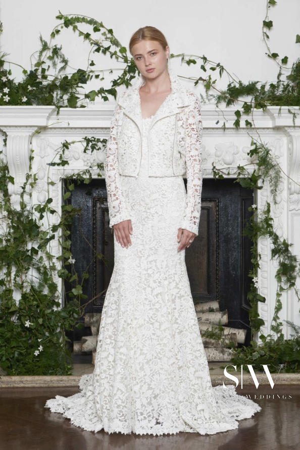 MONIQUE LHUILLIER Fall 2018 Bridal Collection