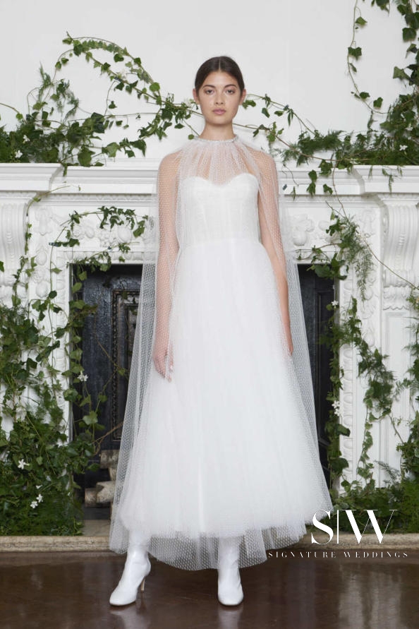 wedding-dresses, style-fashion, lookbook - MONIQUE LHUILLIER Fall 2018 Bridal Collection—New York Fashion Week