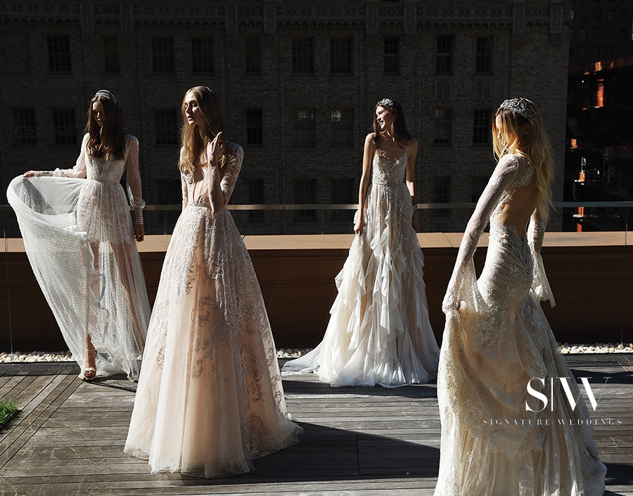 wedding-dresses, style-fashion, lookbook - INBAL DROR's Fall 2017 Stunning Behind the Scenes Collection