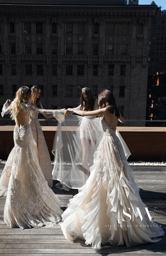 wedding-dresses, style-fashion, lookbook - INBAL DROR's Fall 2017 Stunning Behind the Scenes Collection