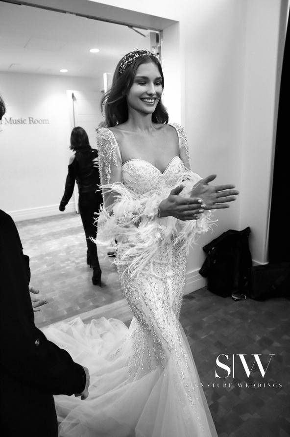 wedding-dresses, style-fashion, lookbook - INBAL DROR's Fall 2017 Stunning Behind the Scenes Collection