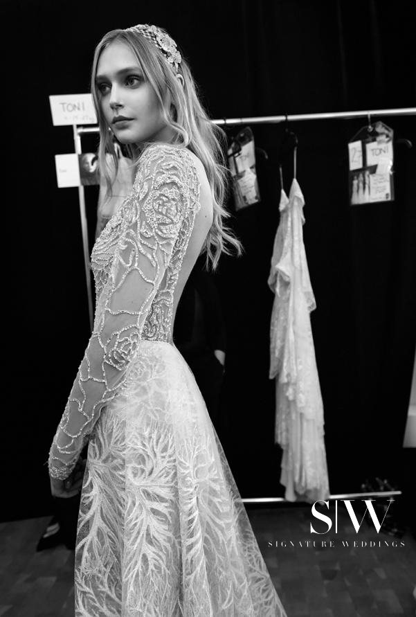 wedding-dresses, style-fashion, lookbook - INBAL DROR's Fall 2017 Stunning Behind the Scenes Collection