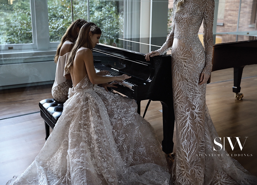 wedding-dresses, style-fashion, lookbook - INBAL DROR's Fall 2017 Stunning Behind the Scenes Collection