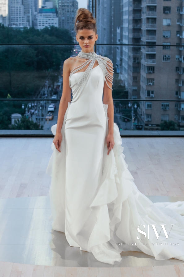 wedding-dresses, style-fashion, lookbook - INES DI SANTO Fall 2018 Bridal Collection—New York Fashion Week