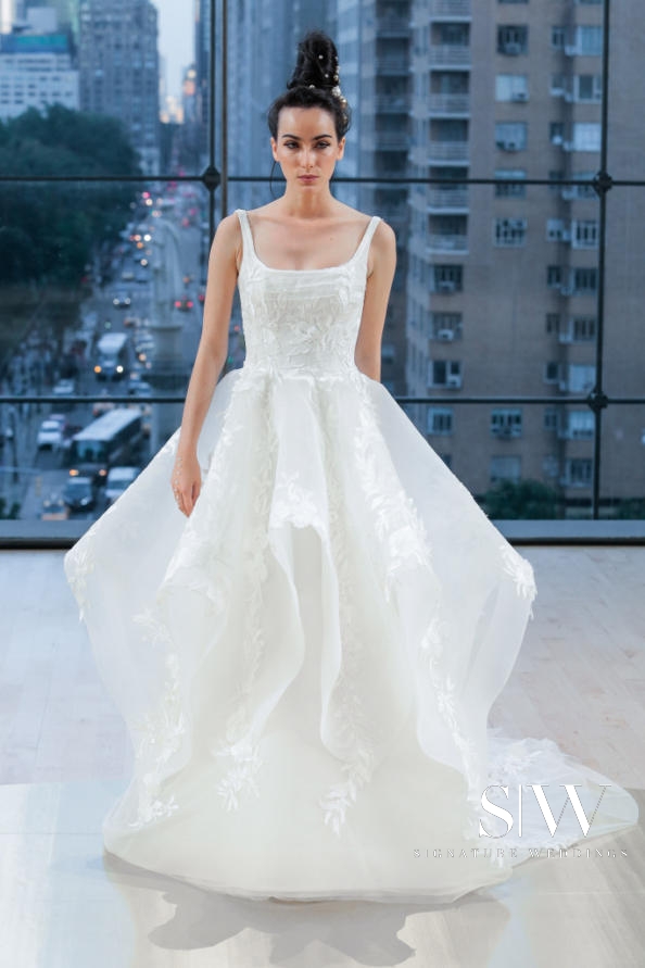 wedding-dresses, style-fashion, lookbook - INES DI SANTO Fall 2018 Bridal Collection—New York Fashion Week