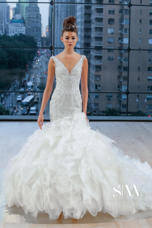 wedding-dresses, style-fashion, lookbook - INES DI SANTO Fall 2018 Bridal Collection—New York Fashion Week